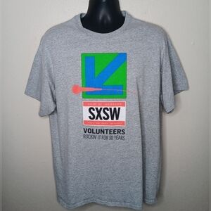 SXSW Music Festival Adult XL Band T-shirt Staff Volunteer South By Southwest Tee